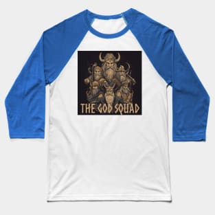 The God Squad Norse Mythology Asgardians Baseball T-Shirt